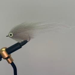 Mouche Brochet argent hame&ccedil;on 4/0