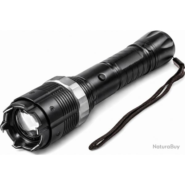 Lampe torche paralyseur �lectrique rechargeable 4 millions de volts