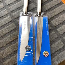 Couteaux Sabatier gamme toque blanche forg&eacute; pro