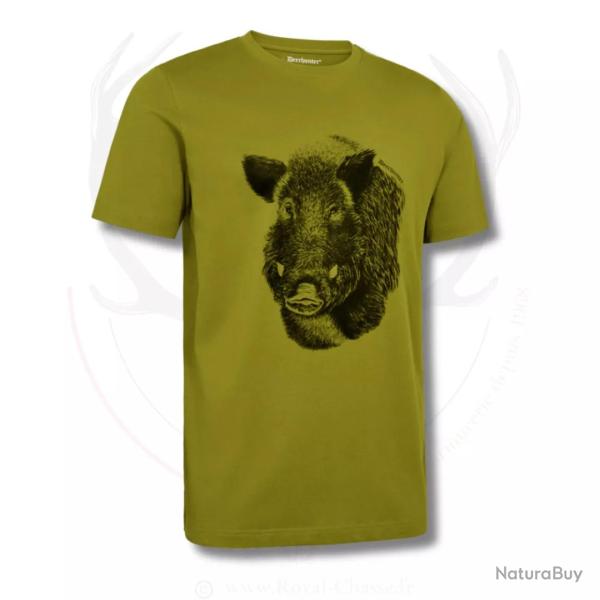 T Shirt Jaxon Glen Green DEERHUNTER
