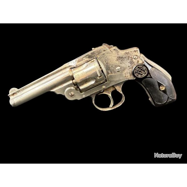 revolver tye SMITH & WESSON HAMMERLESS calibre 38sw fabrication euskaro
