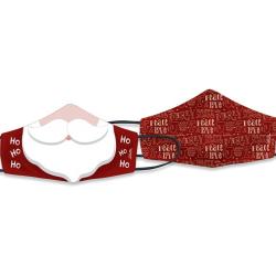 Masque Reversible Mod&egrave;le P&egrave;re No&euml;l