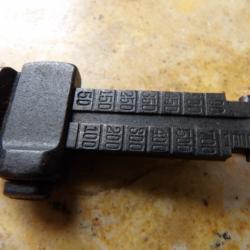 C96 hausse ressort 1000m pistolet  ww1 Prussien Prusse Allemand premi&egrave;re guerre Allemagne
