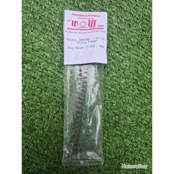 Ressort r�cup�rateur Wolf Gunspring makers pour Sig Sauer P226 16 Lb Extra Power