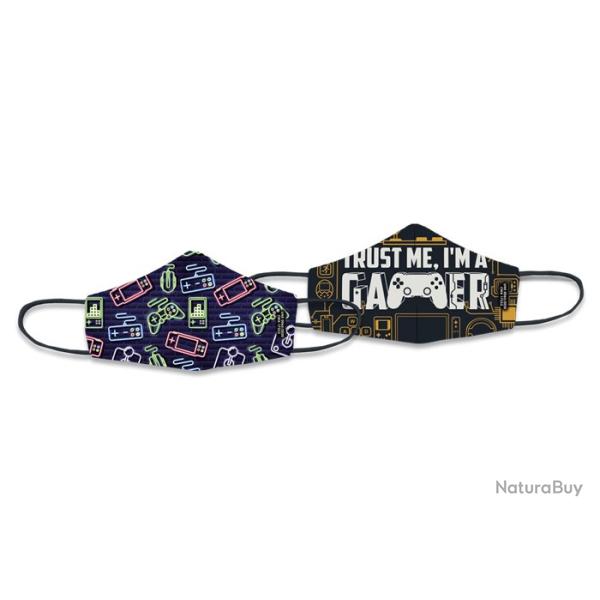 Masque Reversible Mod�le Gamer