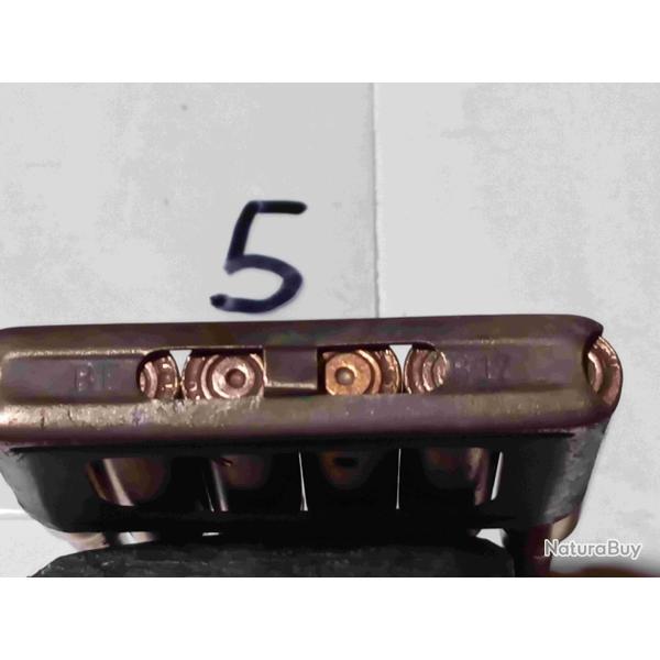 CLIP DE 6 CARTOUCHES 6,5 x 52 CARCANO neutralis� WW1