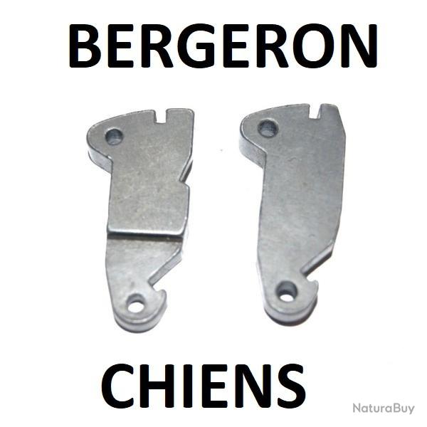 lot chien droit et gauche fusil superpos� BERGERON - VENDU PAR JEPERCUTE (D6A8)