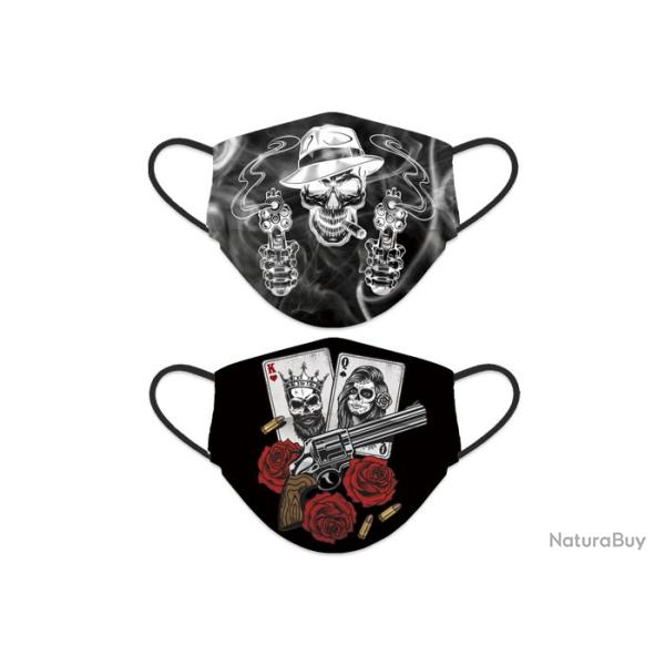 Masque Reversible Mod�le Revolver
