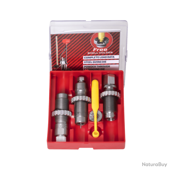 Jeu doutils 3p lee avec support douille 30 mauser / 7,63 mauser / 7.63 x 25 mm
