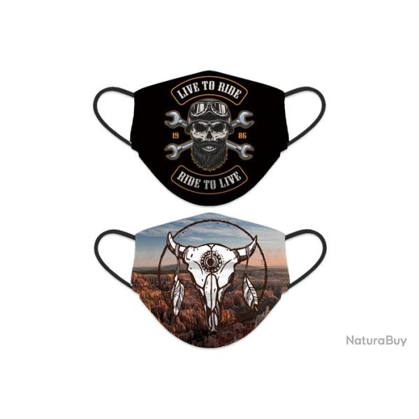Masque Reversible Mod�le Biker