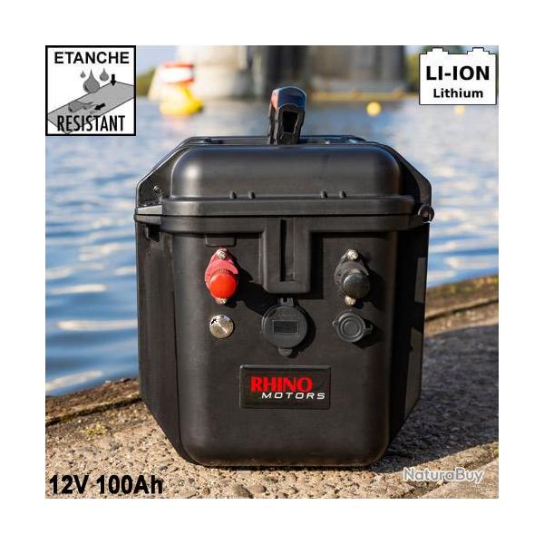 Batterie Lithium Rhino Outdoor Box 12V 100ah