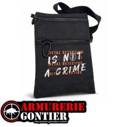 Pochette &agrave; trouvailles Metal Detecting is not a Crime