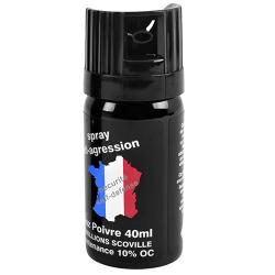 Gaz poivre anti agression 40 ml