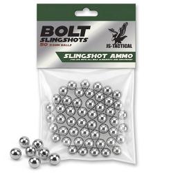 50 Billes m&eacute;talliques JS-TACTICAL 9,5mm