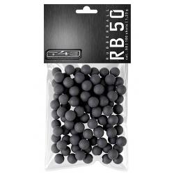 100 billes caoutchouc entrainement T4E RB Prac-Series Cal.50