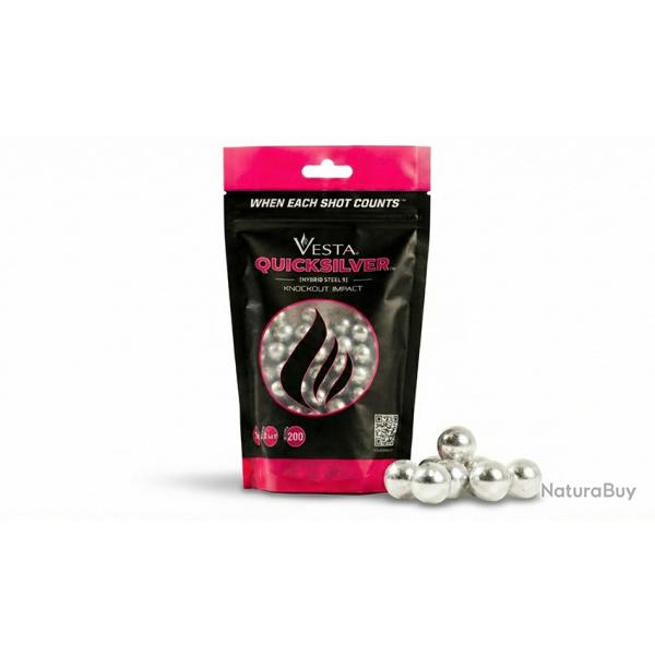 Sachet de 50 balles Quicksilver Knockout Impact Cal.50