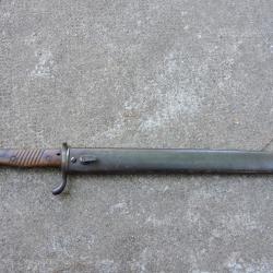 Ba&iuml;onnette allemande 98/05 1er type WW1