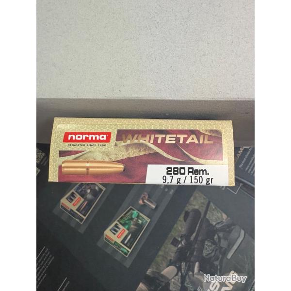 Norma whitetail 280rem 150gr