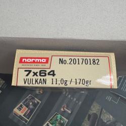 Norma vulcan 7x64 170gr