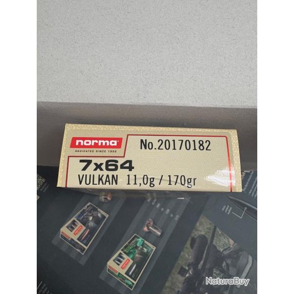 Norma vulcan 7x64 170gr