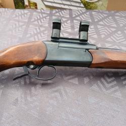 Superbe carabine baikal 222 vendu avec ses colliers pour lunette