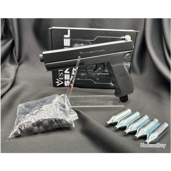 PISTOLET SENTINEL C50 + EXTENSION DE CANON TACHYON-S