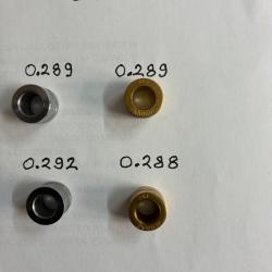 Bushing 6,5 Creedmoor Acier Dur et Titanium Nitrite