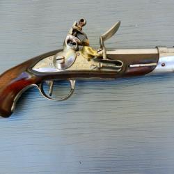 Pistolet de Gendarmerie mod&egrave;le An IX - Manufacture Royale de Maubeuge - 1817