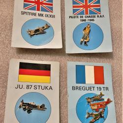 LOT 4 PINS - Avions - Arm&eacute;e de l'air - J.Y. SEGALEN - Collection (JYS) -