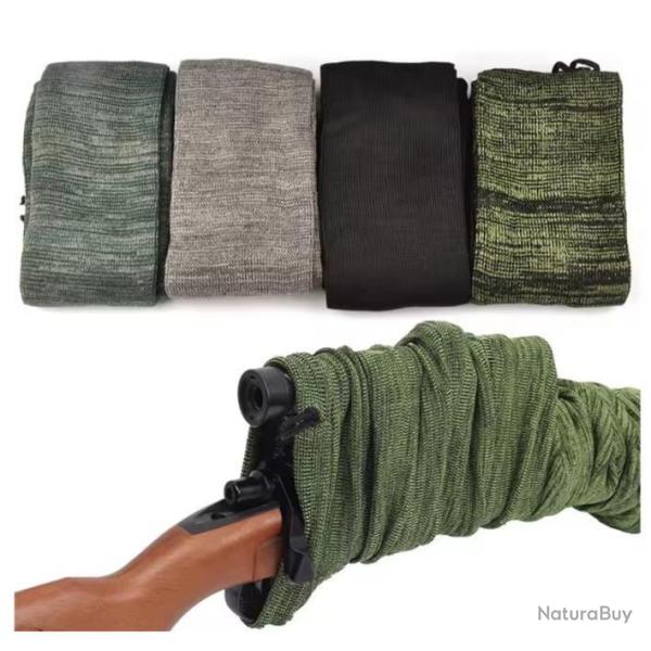 Lot de 6 Chaussettes de protection - Armes longue - Canne � p�che - Traitement silicone