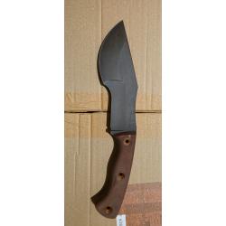 Couteau Wenger Blades Hand Crafted Tracker Knife (full size) - 3V - Brown Vintage Micarta - USA