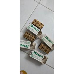 Lot des 4 Bo&icirc;te neuve de 50 &eacute;tuis 30 short RWS