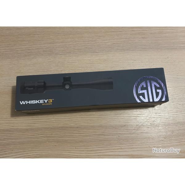 Lunette de Tir SIG SAUER Whiskey 3 3-9X50 mm