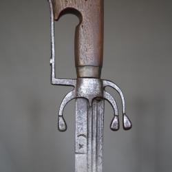 Sabre nimcha Marocain &agrave; forte lame Europ&eacute;enne - Maroc, 17&egrave;me si&egrave;cle (3)