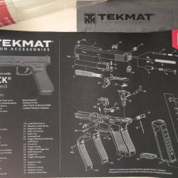 Tapis nettoyage/entretien arme (TekMat)