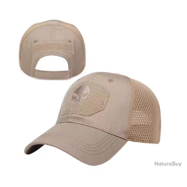 Casquette PUNISHER Beige ENCHERE 1 EURO