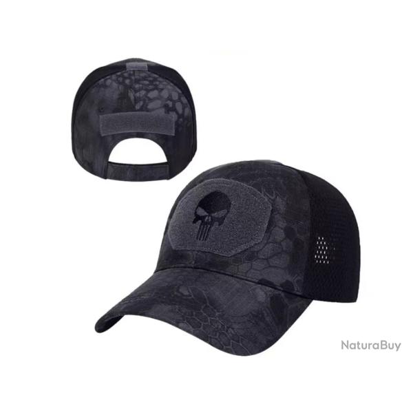 Casquette PUNISHER Camo Black ENCHERE 1 EURO