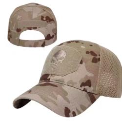 Casquette PUNISHER Camo Coyotte ENCHERE 1 EURO