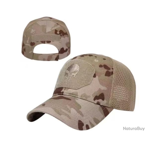 Casquette PUNISHER Camo Coyotte ENCHERE 1 EURO