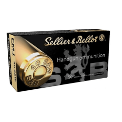 Cartouche Sellier & Bellot calibre 40 S&W FMJ 180grs 11.7g x50