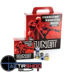 Pack de 100 cartouches TUNET COMMANDO SHOOTING Slug Calibre 12/67
