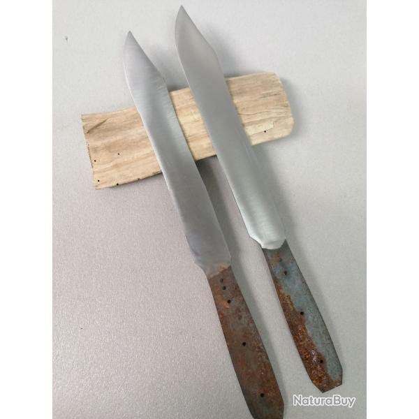 Grandes lames couteau chasse 18cm