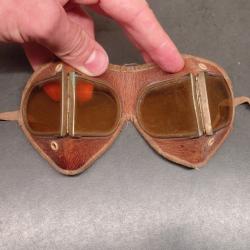 Lunettes motocycliste et aviateur ww1 fran&ccedil;ais