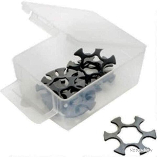Lot de 10 Moon clips pour revolver Rhino .357 Mag