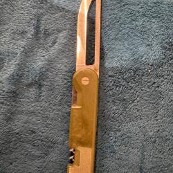 COUTEAU ARM&Eacute;E FRAN&Ccedil;AISE BAROUDEUR LAME &Eacute;VID&Eacute;E