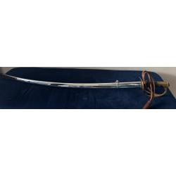 Sabre Cavalerie Mle 1923 Balp - Mar&eacute;chal des Logis BRUNI - Esc. Reconnaissance 1979-1981 - &Eacute;TAT NEUF