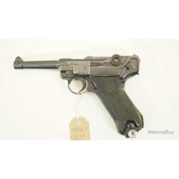 pistolet luger p08 mauser 1942 9x19