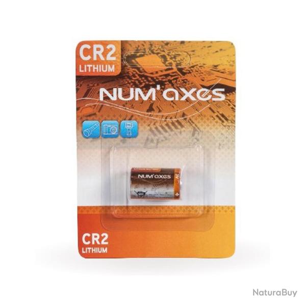 Num'Axes pile lithium CR2 3V