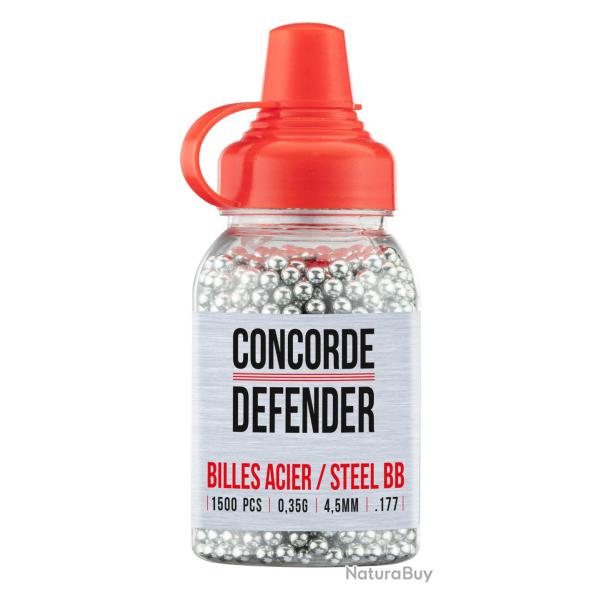 Billes acier Concorde Defender cal. 4,5 mm x 1500