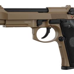 R&eacute;plique airsoft KJ Works M9-A1 full m&eacute;tal Gaz - Tan